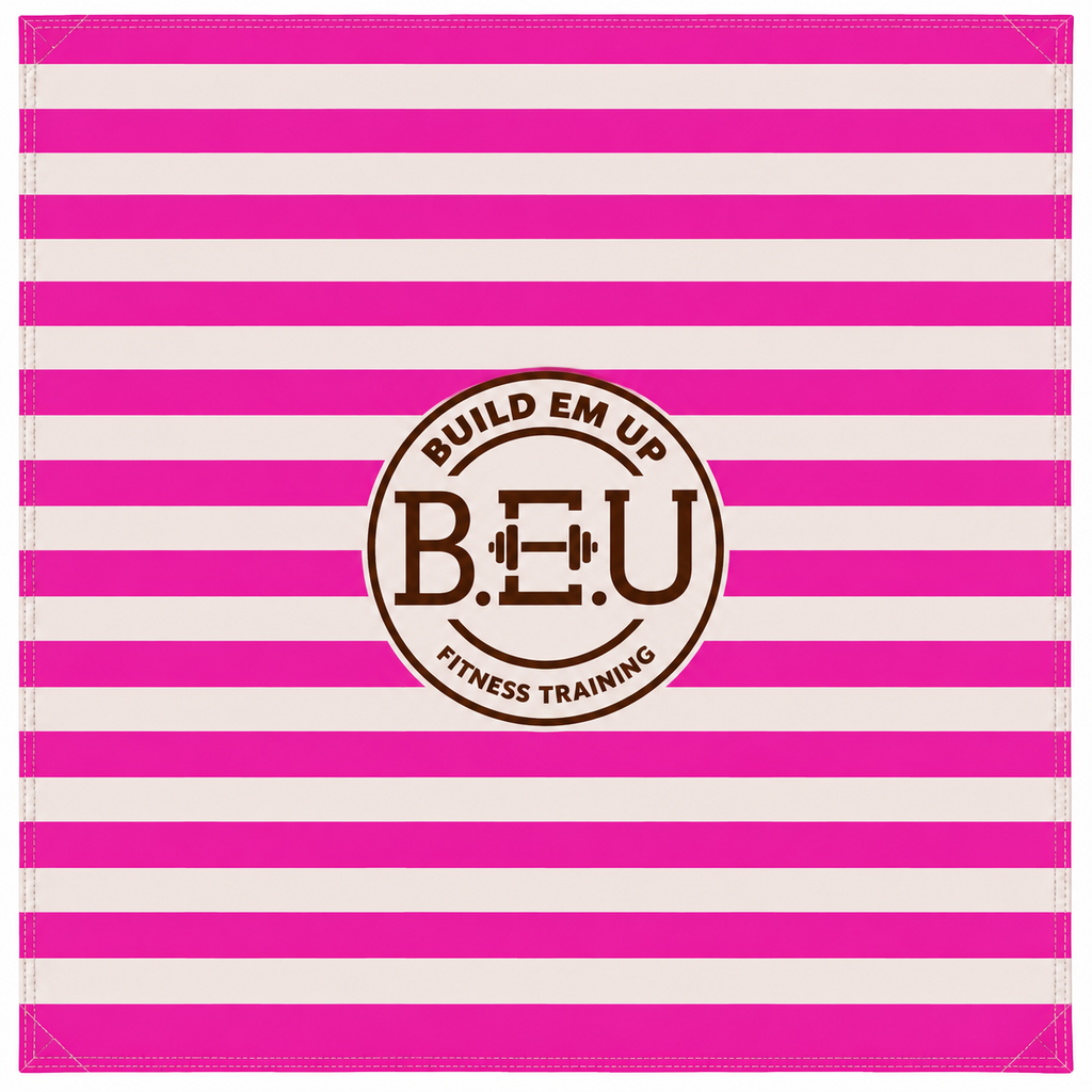 Pink Stripe Bandana