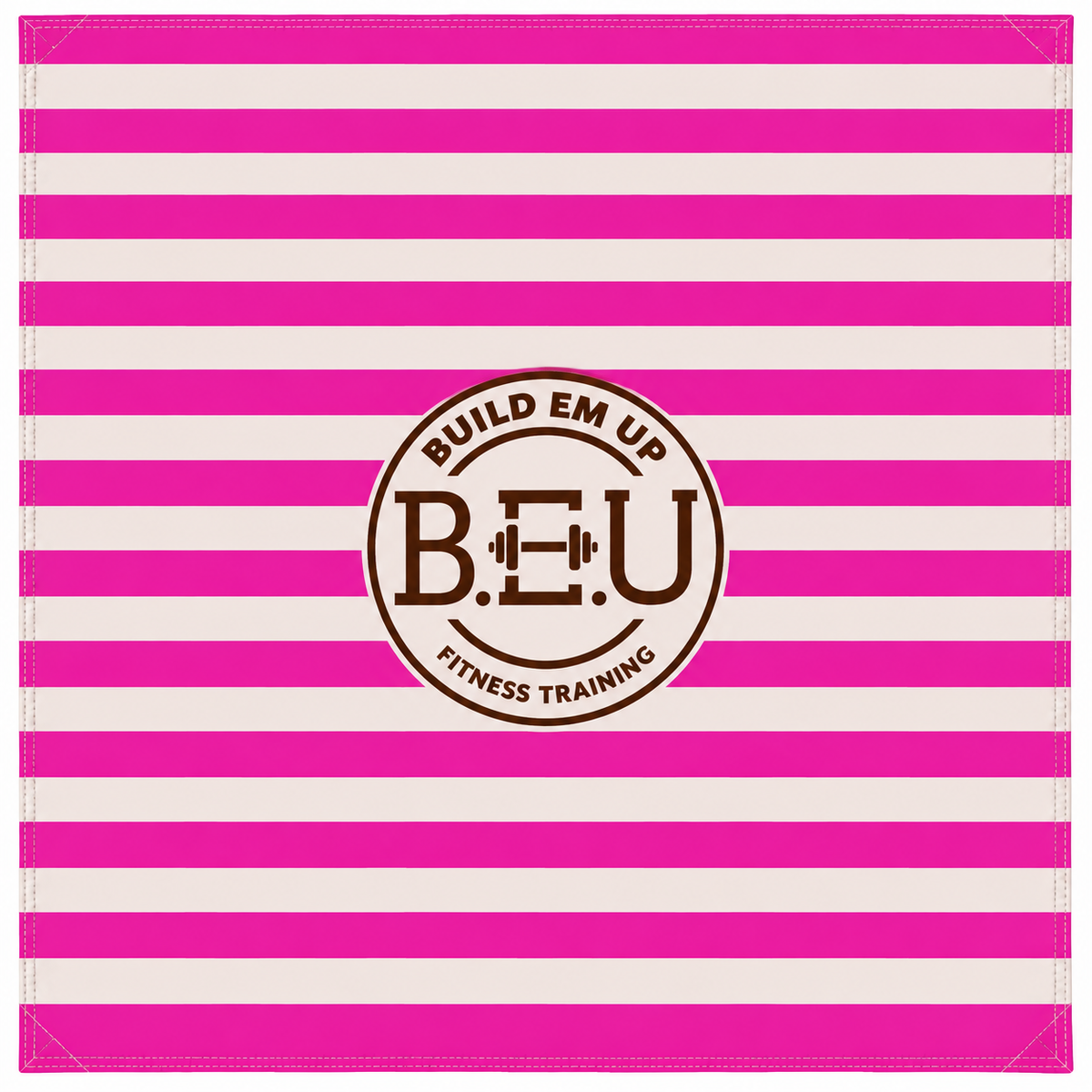 Pink Stripe Bandana