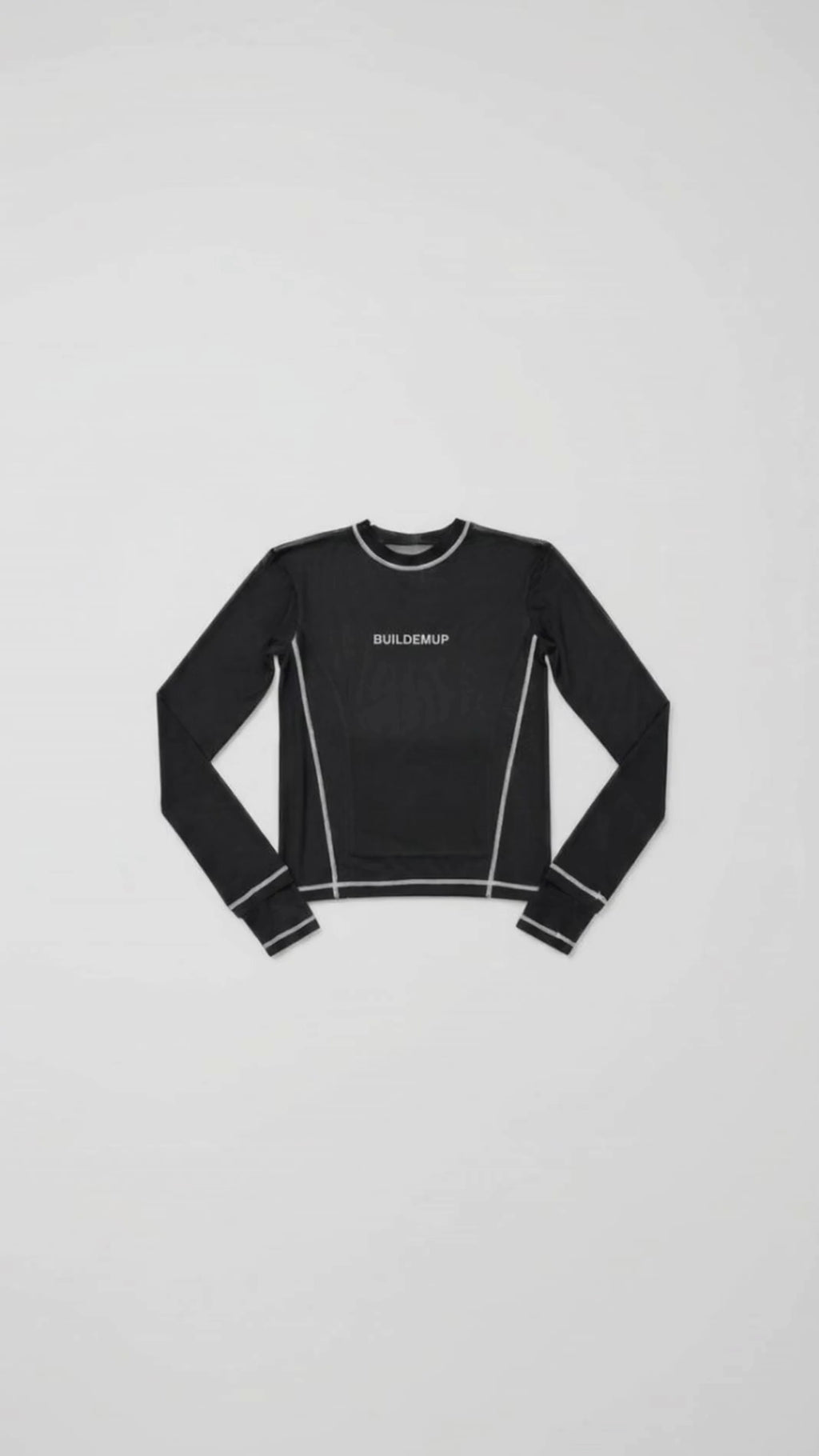 Black Mesh Running Layer