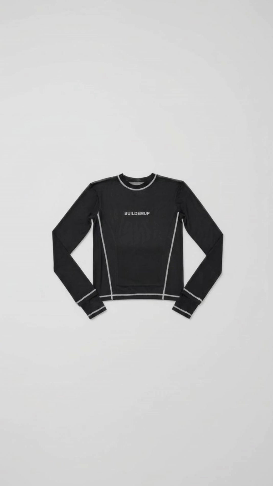 Black Mesh Running Layer