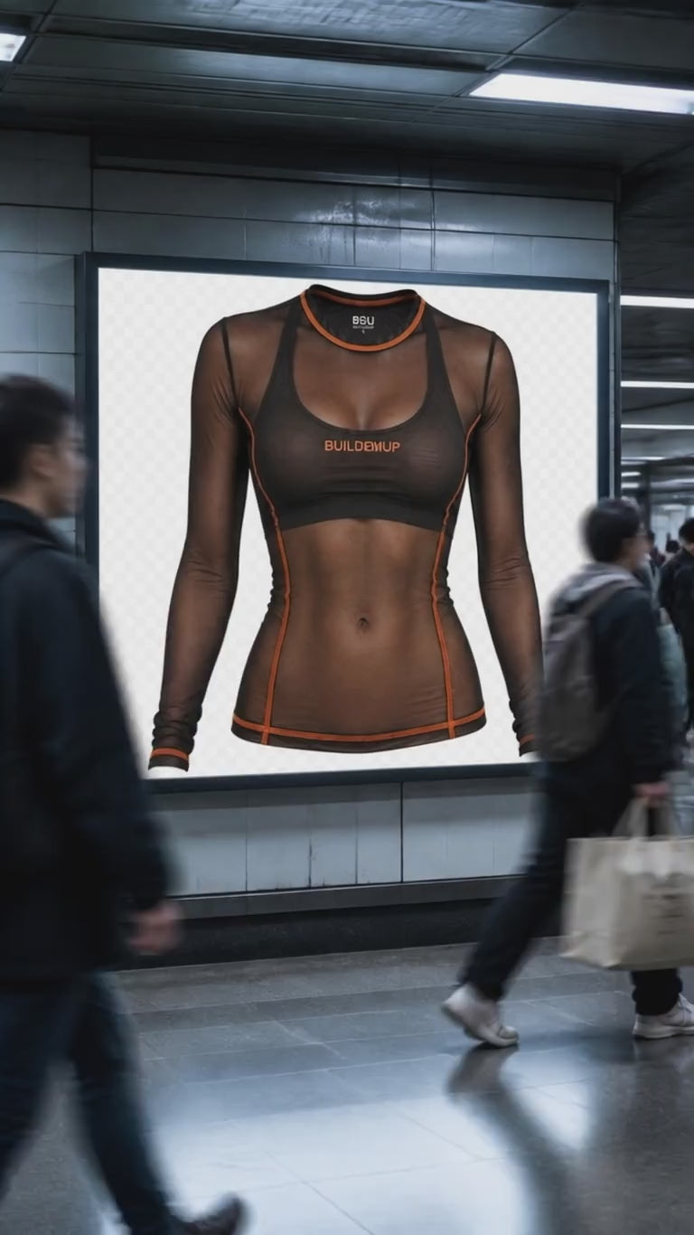 Browng Mesh  Running Layer
