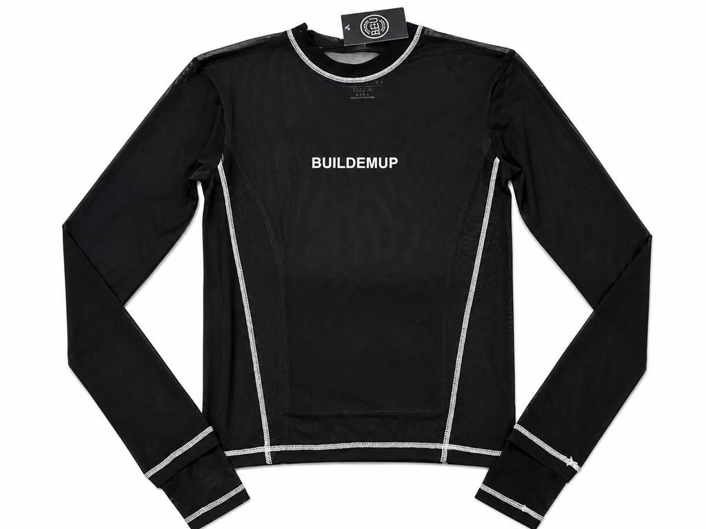 Black Mesh Running Layer